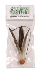 Freddy's Feather Wand Refill with dye-free feathers close-up for safe, engaging play