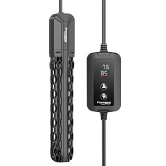 FREESEA submersible heater with digital LED display enables precise tank temperature control.