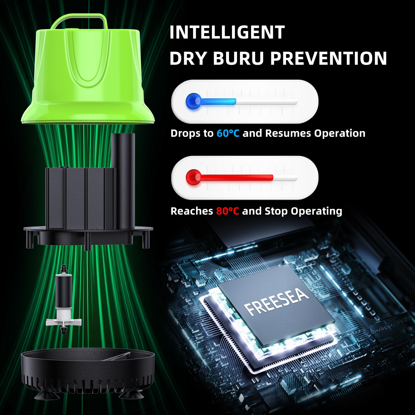 FREESEA submersible bottom inlet highlights shallow-water suction