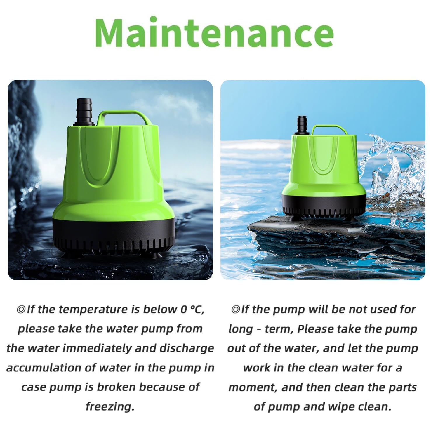 FREESEA dry-heating protection safeguards against dry running