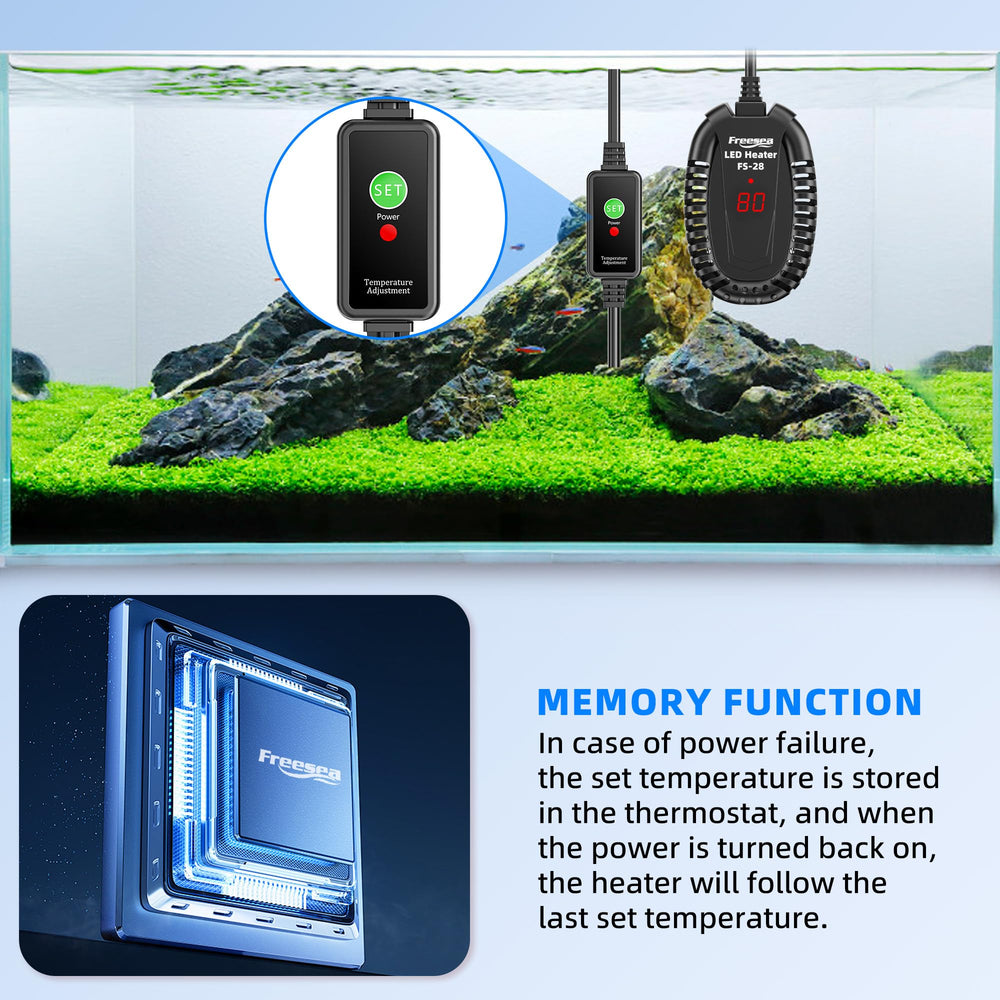 FREESEA overheating protection engages when temperatures exceed 94°F for safety