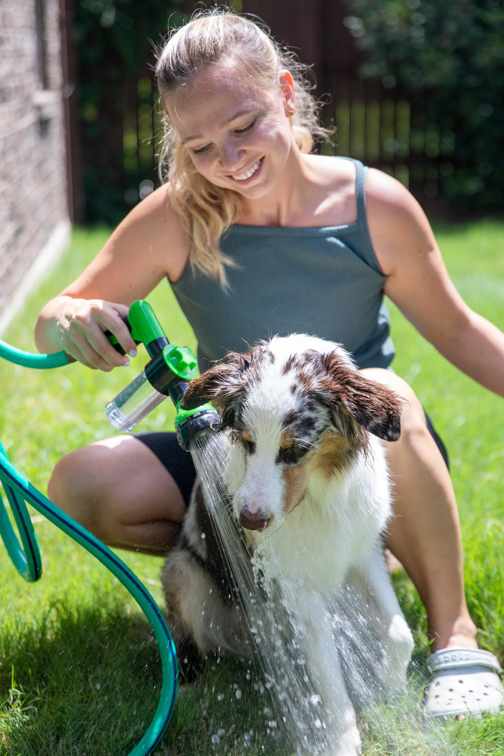 freeze2trim Pup Jet leak-proof-connection ensures secure operation during baths