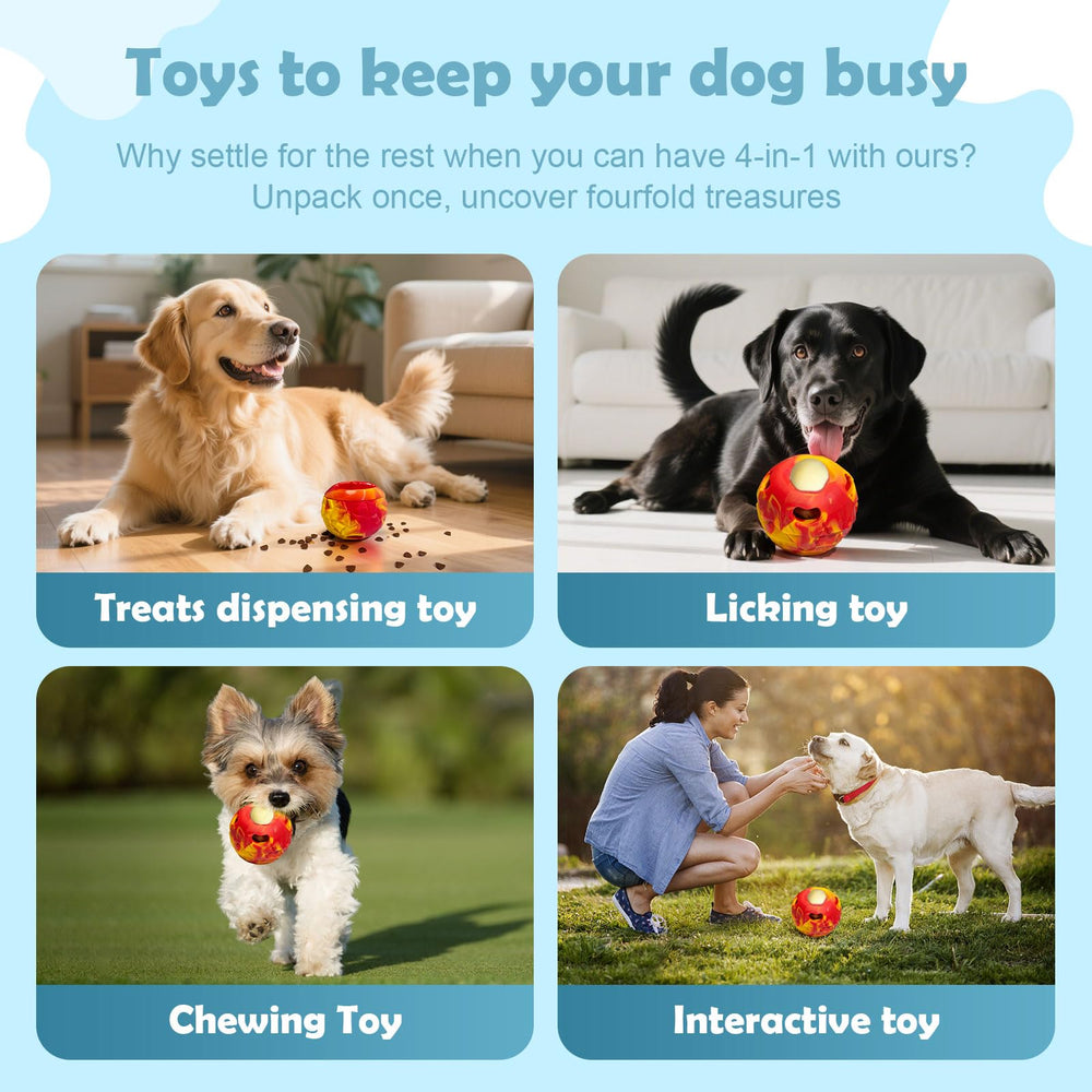 Freezeball: uso versátil en interiores y exteriores para perros pequeños