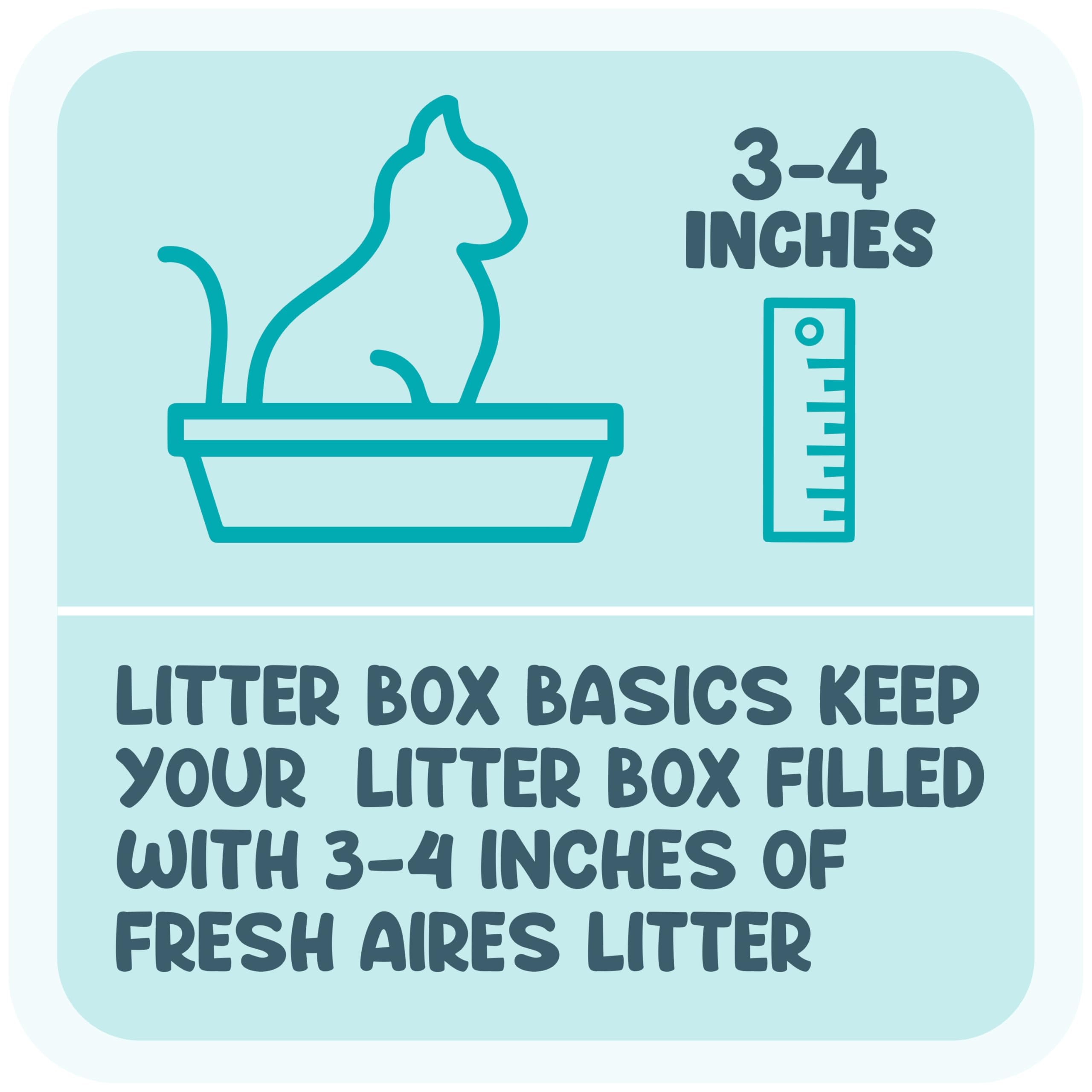 Fresh Aires design minimizes tracking, keeping floors cleaner