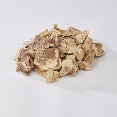 Closeup of Fresh Is Best chicken liver treats highlighting nutrient-dense, high-protein snack