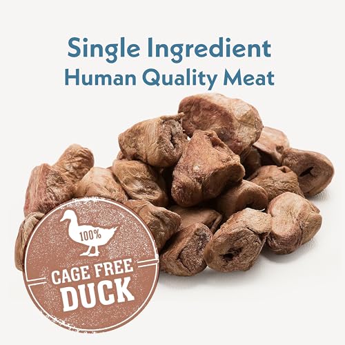 Fresh Is Best duck hearts travel-friendly pack, great as meal replacement when boarding.