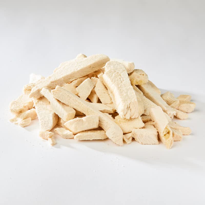 Fresh Is Best freeze-dried chicken breast snack pieces for training rewards