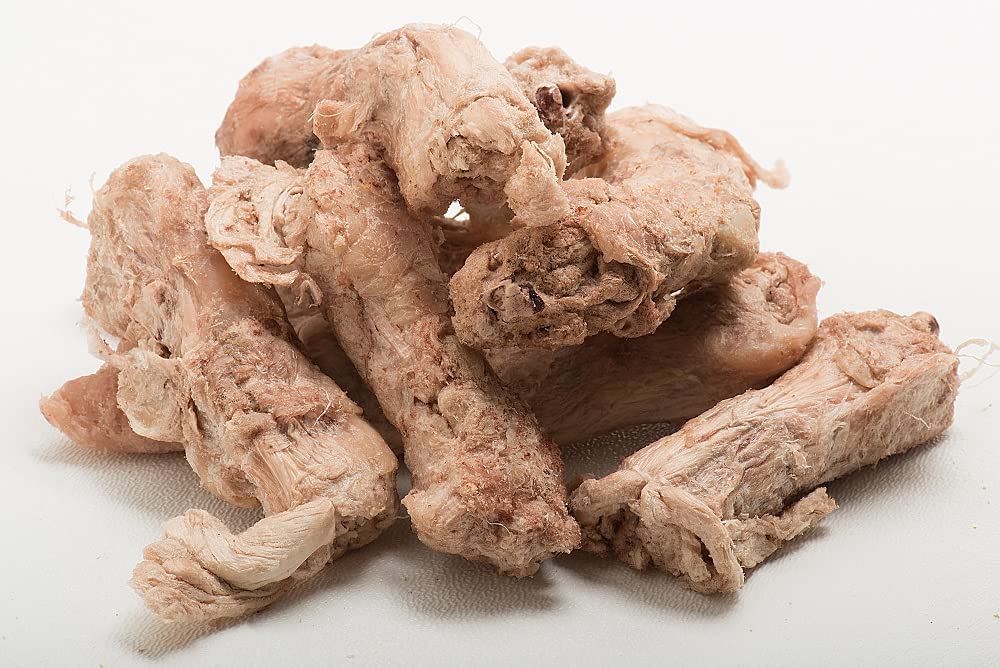 Fresh Is Best chicken necks freeze-dried treats resealable bag for training and snacks