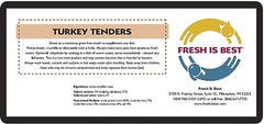 Fresh Is Best freeze-dried turkey tenders dog treat for high-protein snacking