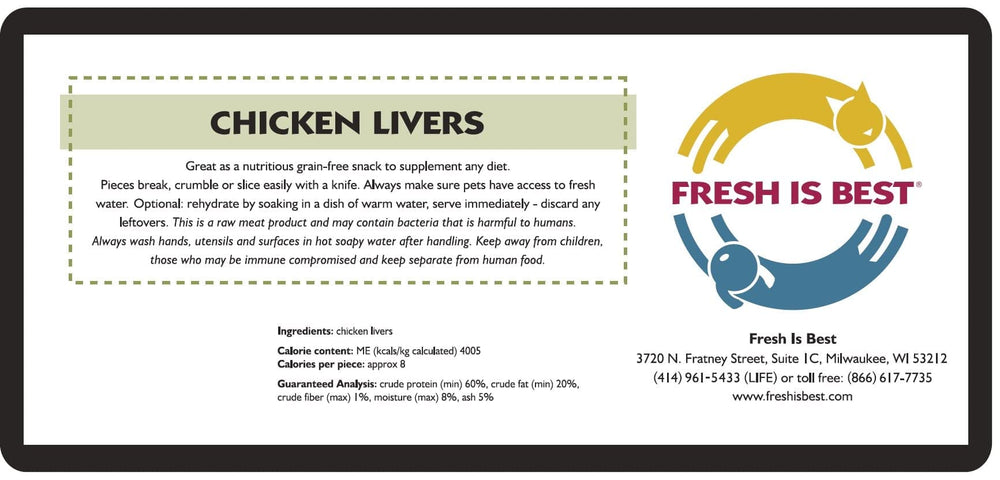 Made in the USA by Fresh Is Best in Milwaukee for pet nutrition