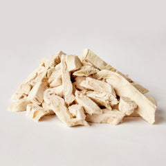 Fresh Is Best rabbit tenders close-up reveals crisp, protein-rich bite.