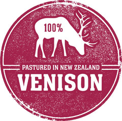Fresh Is Best Venison Bites training-treat, ideal for rewarding dogs and cats during sessions.