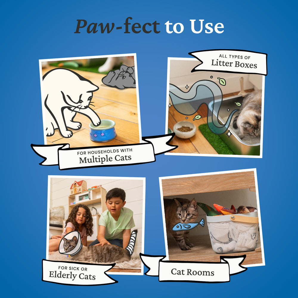 Fresh Wave gel setup shown for simple, effective odor relief.