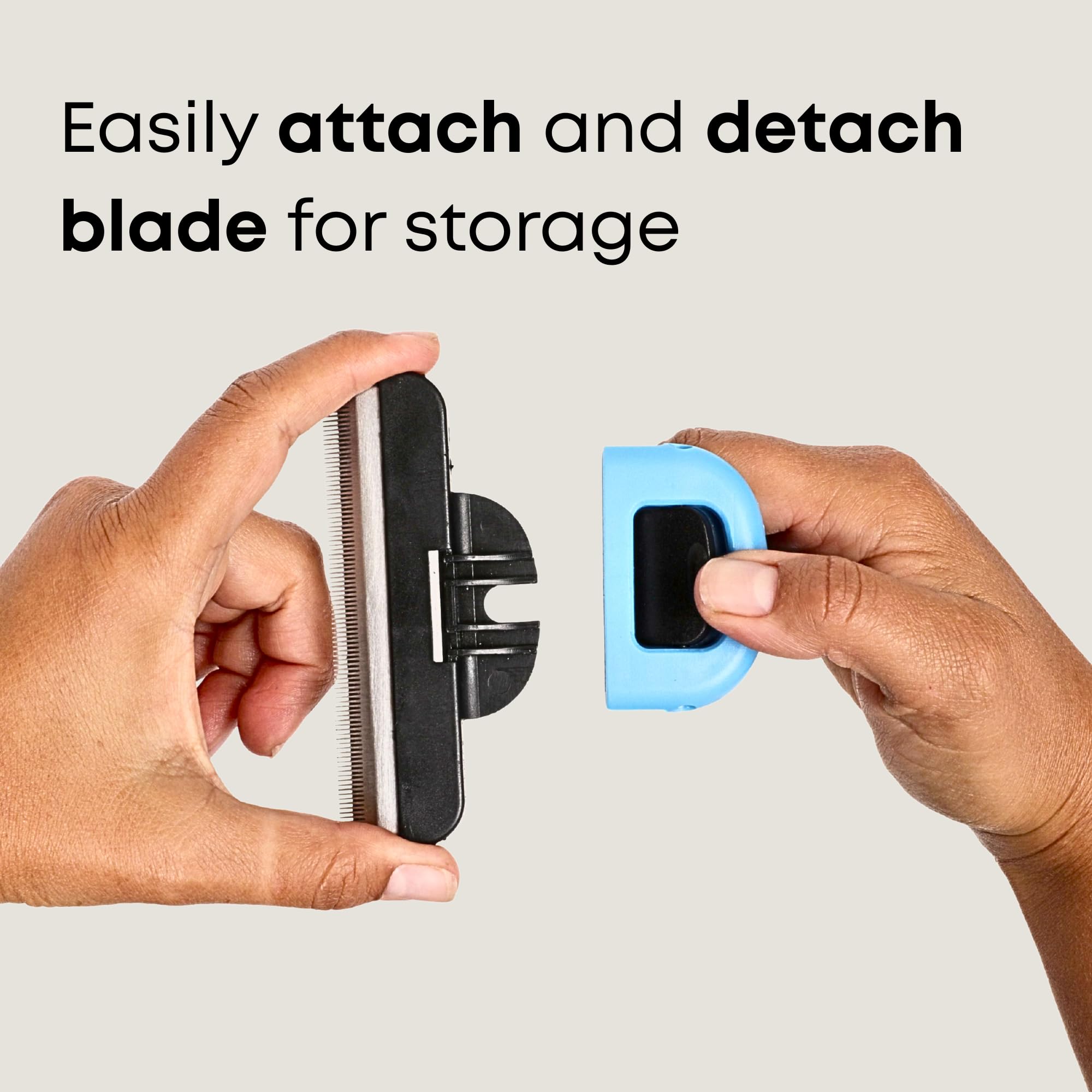 Freshly Bailey deshedding brush reduces home fur around sofas and beds.