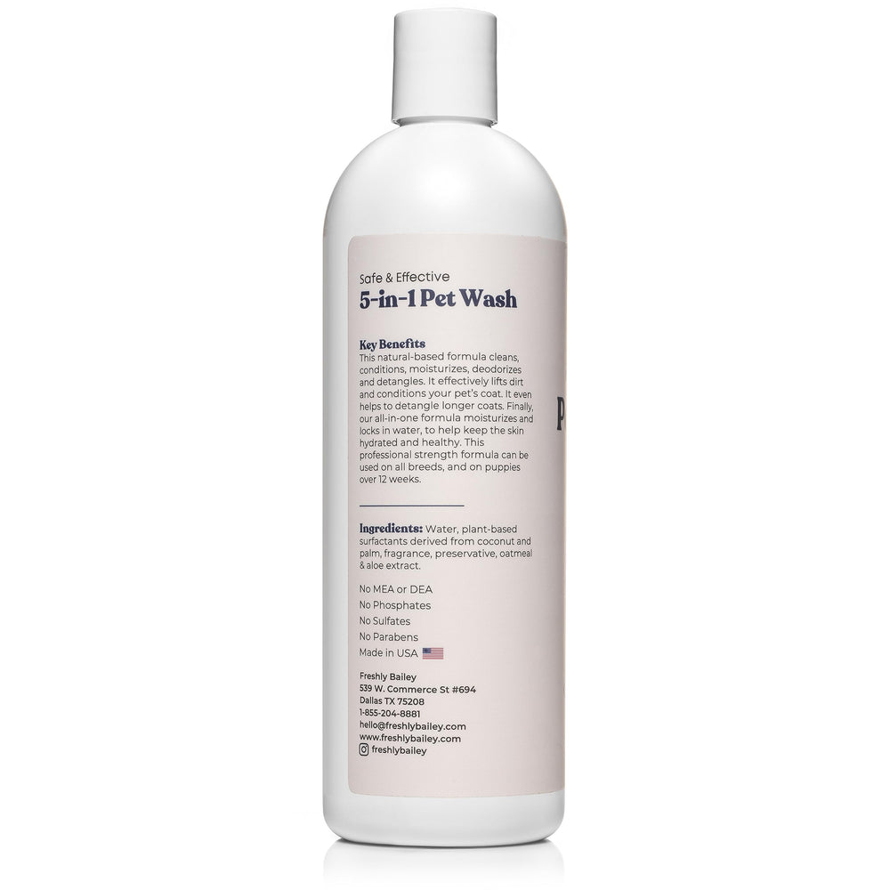 Freshly Bailey fragrance-neutral scent provides subtle aroma without overpowering pets.