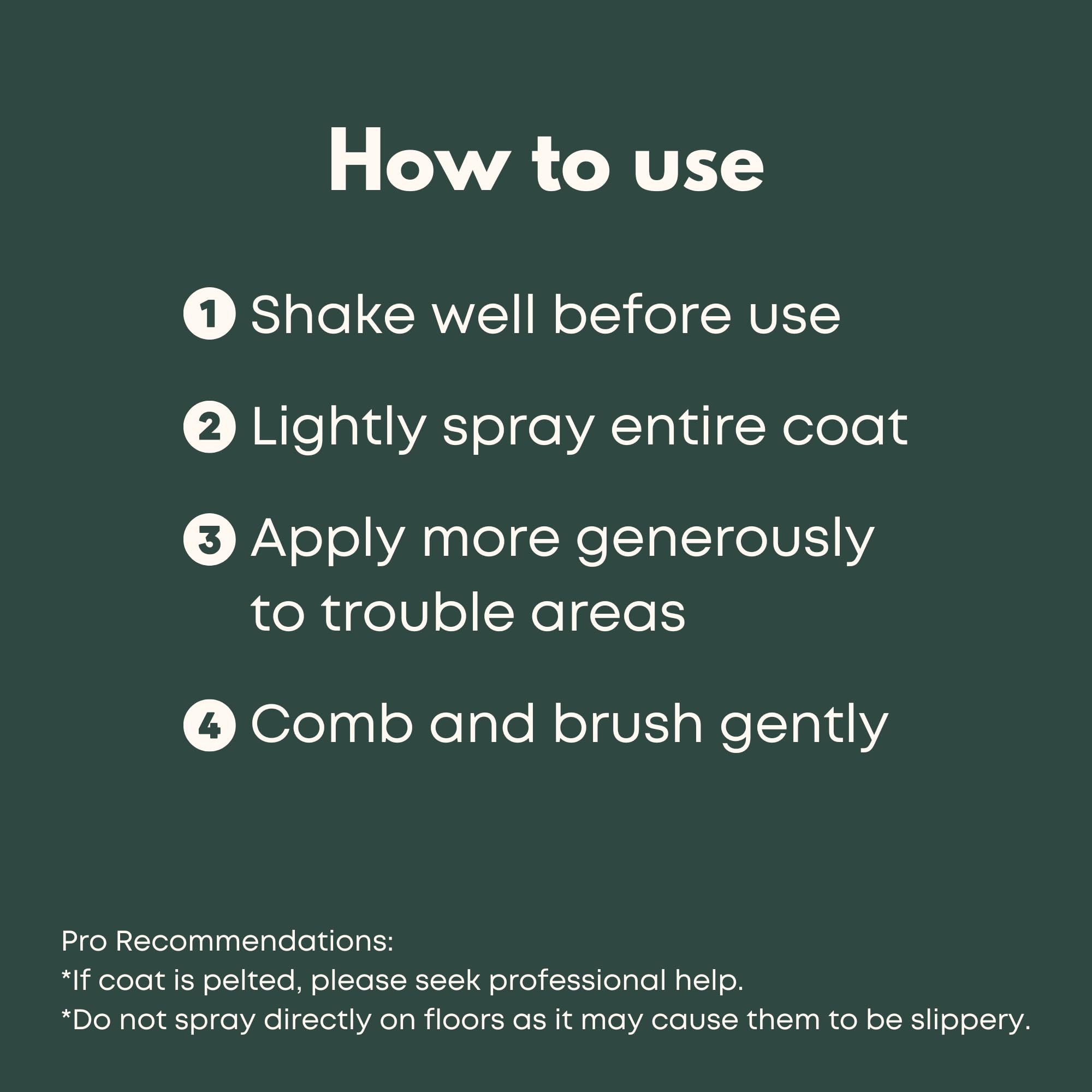 Graphic shows coconut and palm ingredients behind Freshly Bailey natural formula.
