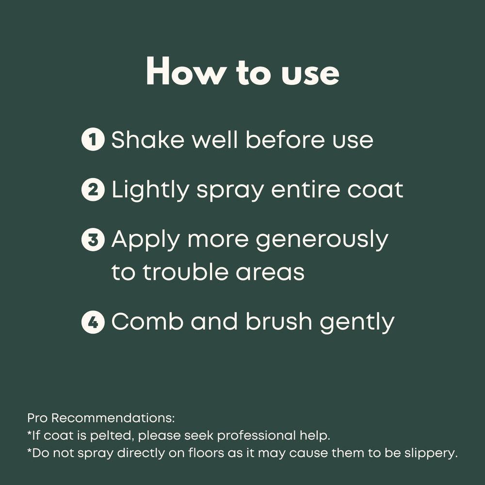 Graphic shows coconut and palm ingredients behind Freshly Bailey natural formula.