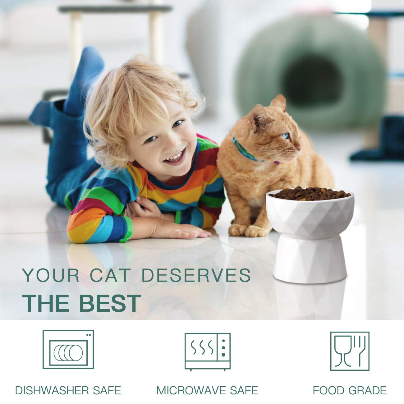 Frewinky ceramic bowls are dishwasher and microwave safe for easy cleaning
