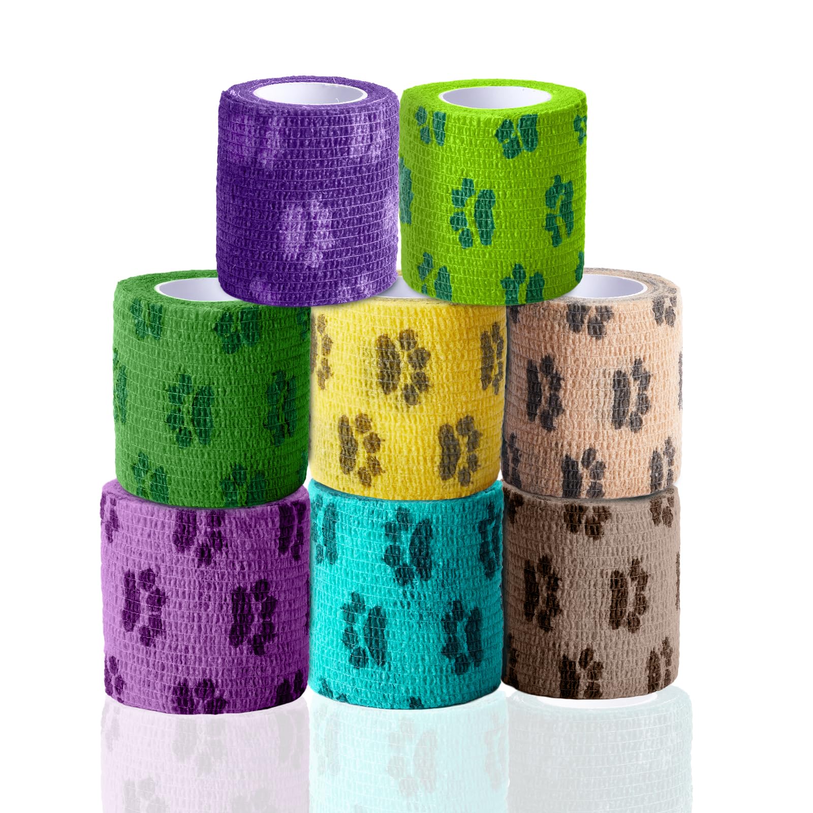 FriPuP Woodland Paw bandage packshot showing secure protection for active pets