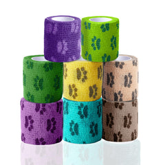 FriPuP Woodland Paw bandage packshot showing secure protection for active pets