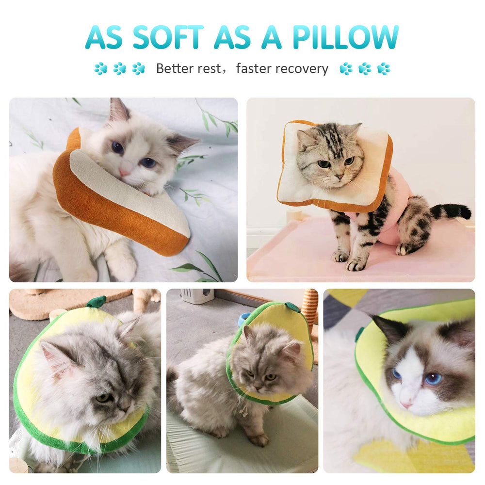 Frienda cat cone grooming-use keeps pets safe during baths and trims