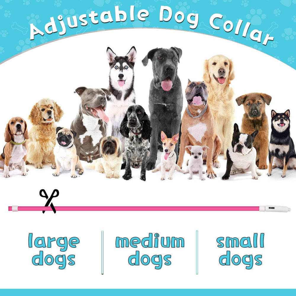 Ajuste del collar Frienda LED, compatible con cuellos pequeños y grandes