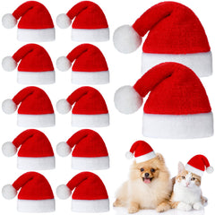 Frienda dog santa hat pack of 12 for festive pet photos.