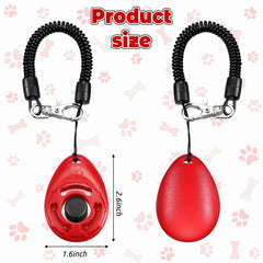 Frienda dog training clicker with wrist strap—hands-free training on the go