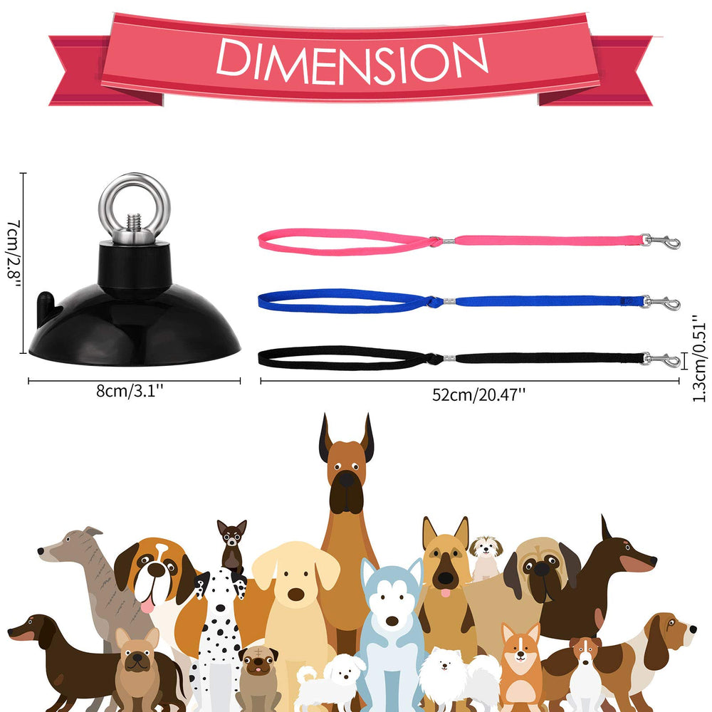 Frienda nylon grooming loop shows adjustable fit for comfort during grooming.