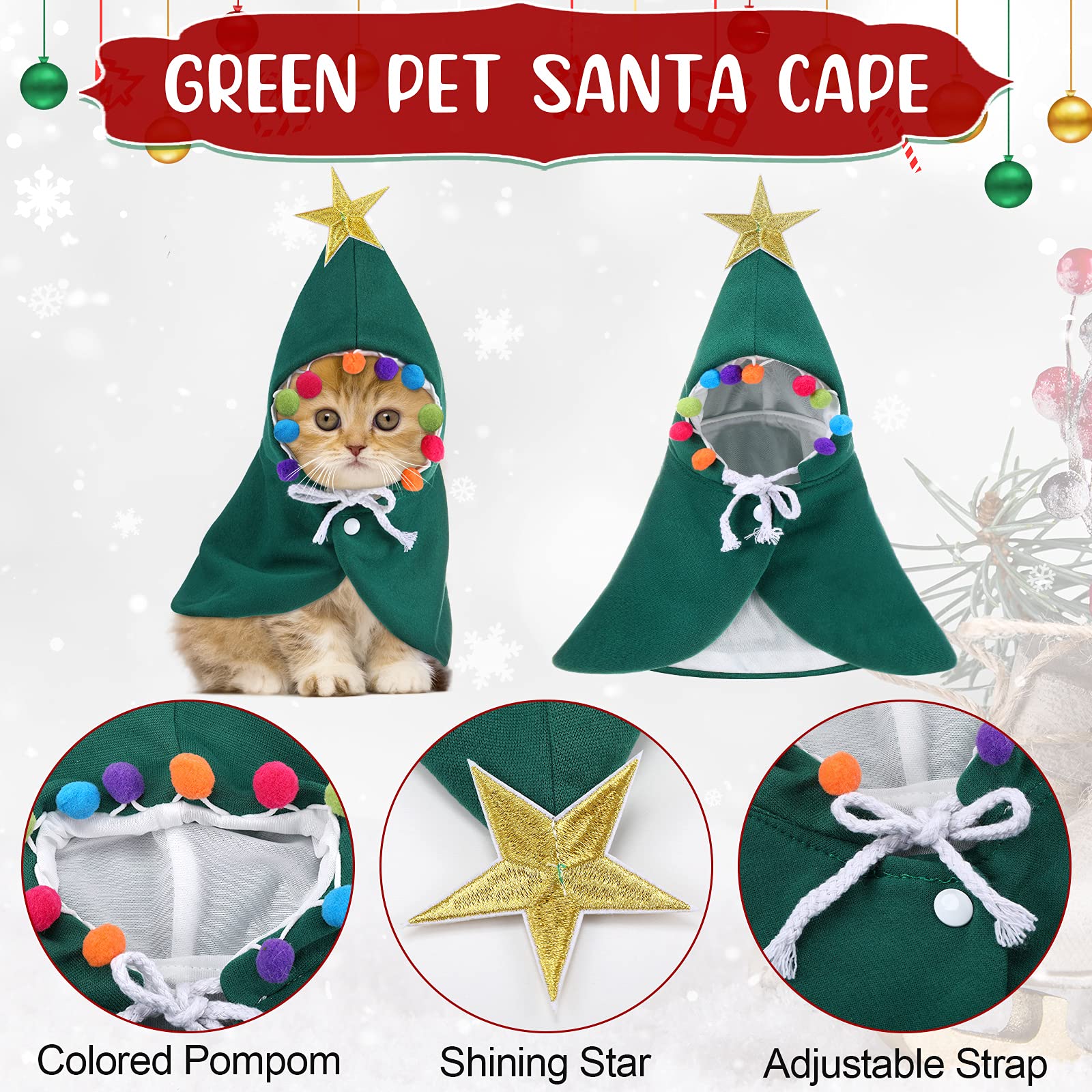 Frienda adjustable antler headband for cute pet styling.