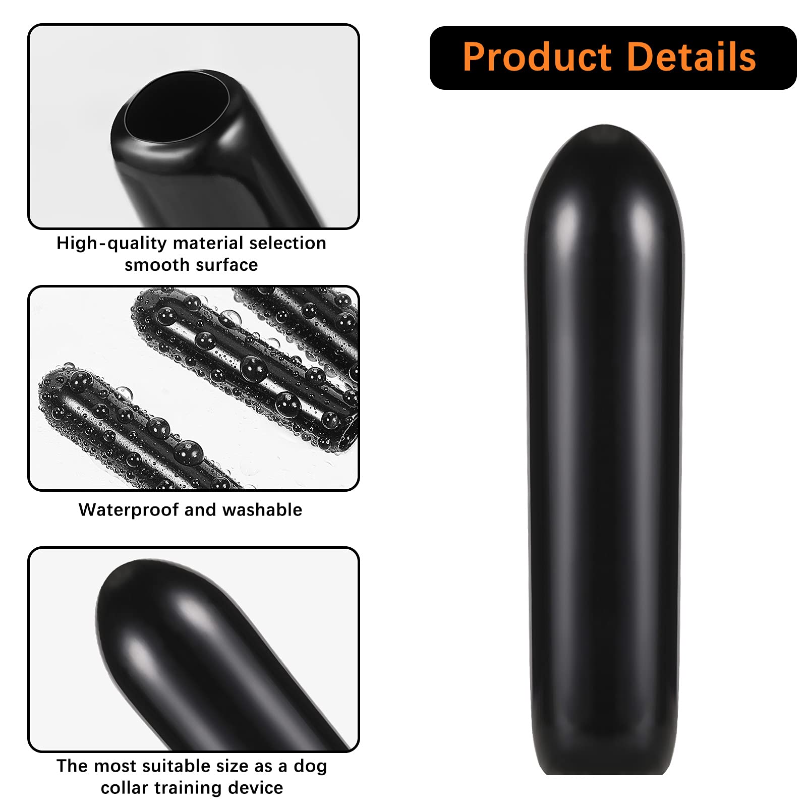 Frienda prong collar covers vinyl and rubber material boosts durability and reuse