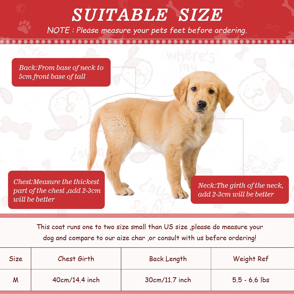 Frienda winter puppy boots non-slip bottom prevent slips on icy pavement.