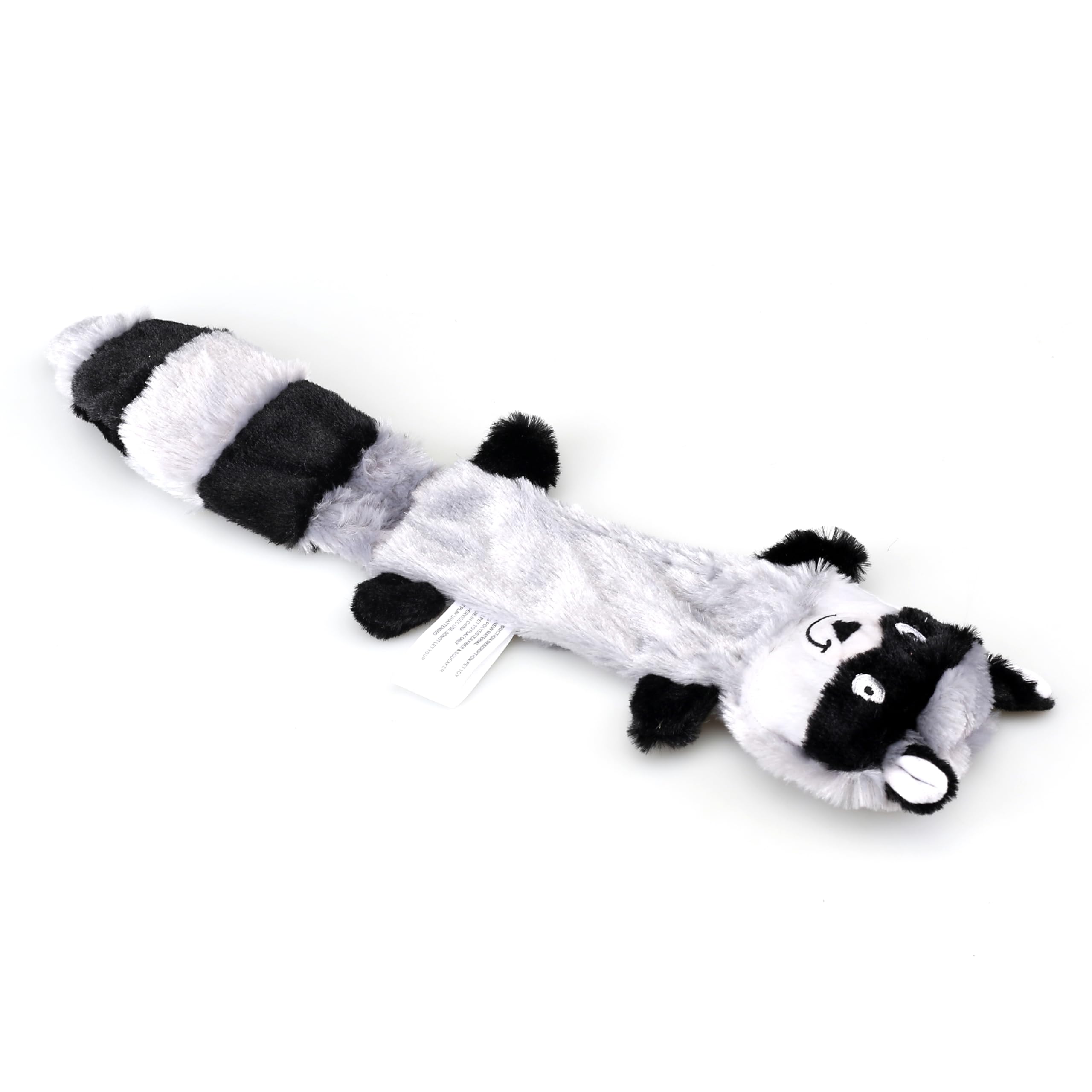 Friendly Pet unstuffed toy packaging display shows the fox, raccoon, and squirrel.