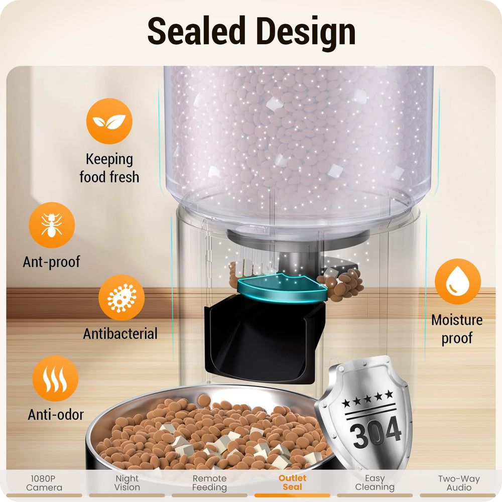 Frienhund 5L large-capacity food tank for fewer refills and longer freshness