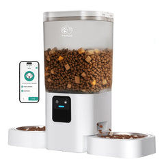 Frienhund ACF190W-B dual-bowls setup supports two pets with calmer mealtimes.