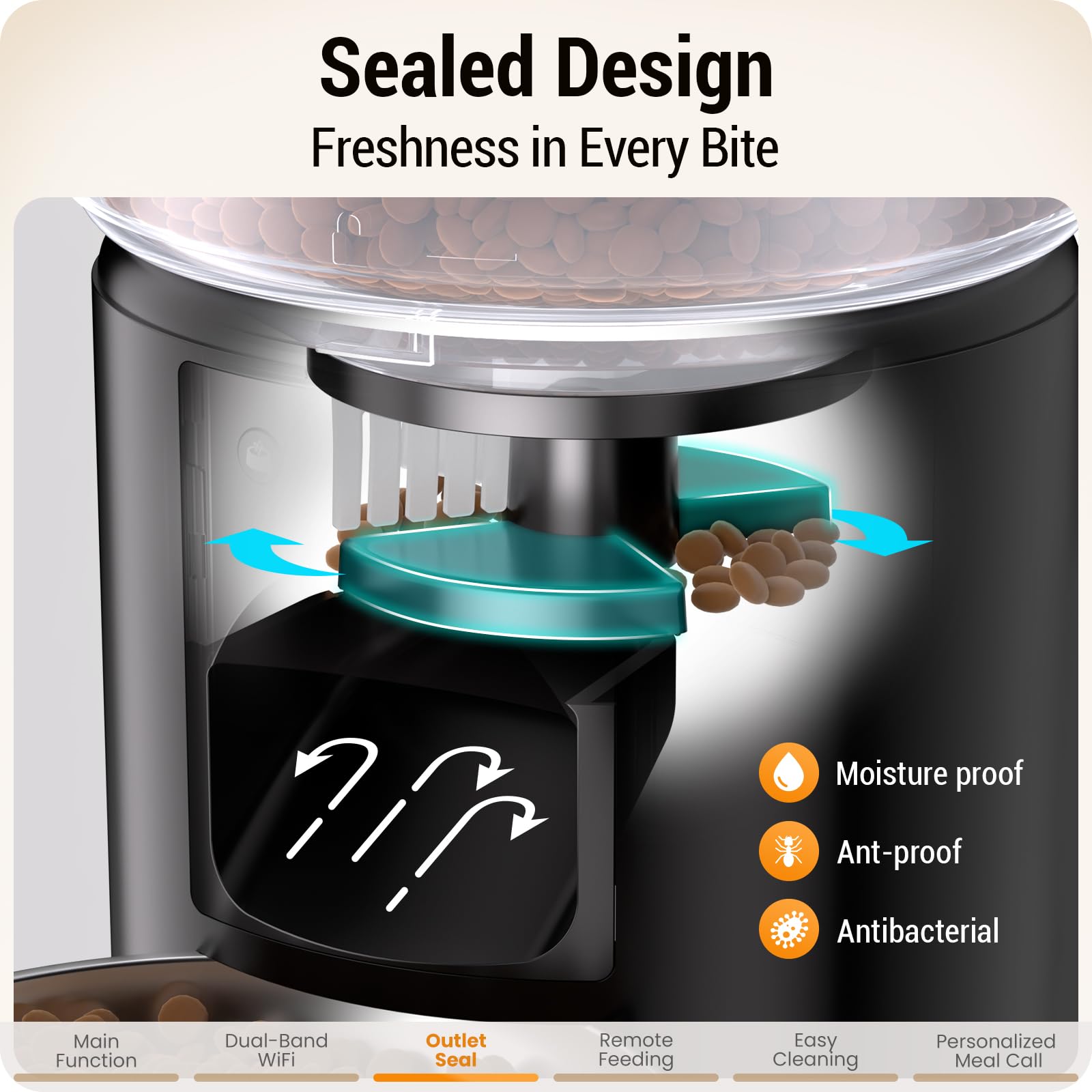 Frienhund 5L storage tank is visible for quick refills.