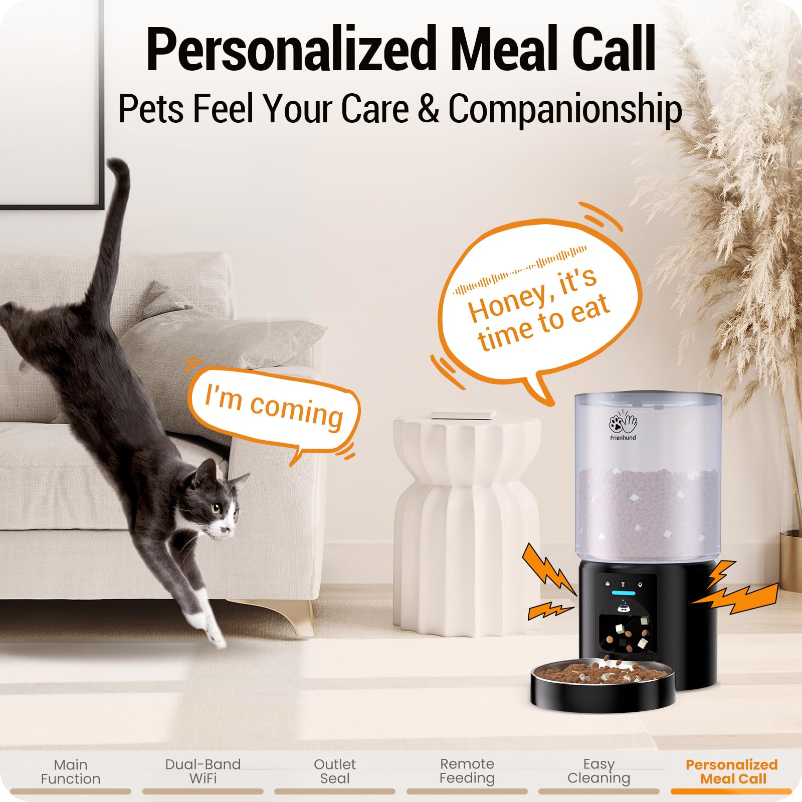 Frienhund dual power supply keeps meals flowing during outages.