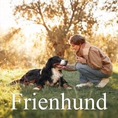 Frienhund ergonomic bone design supports easy pickup and durable chewing