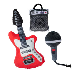 Fringe Studio Ready to Rock large plush dog toy for engaging fetch and play
