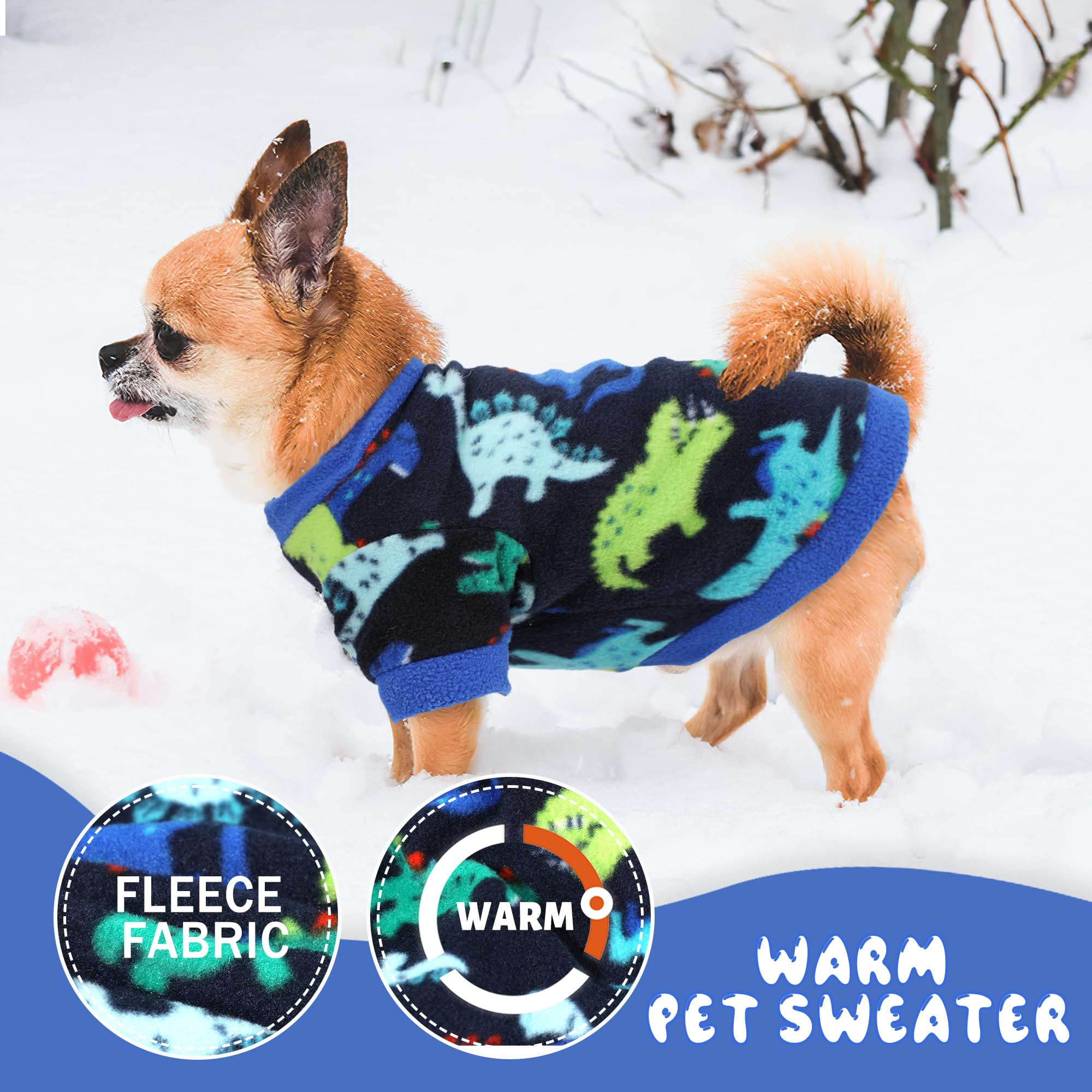 Friofmuy gray paw and stars set offers cozy warmth for small dogs.
