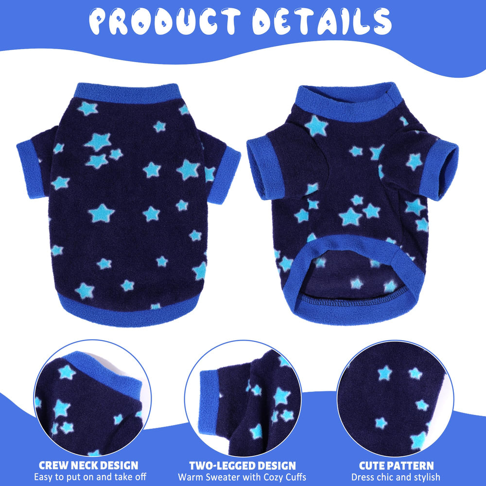Friofmuy magenta cartoon animals and geometric designs coat keeps tiny pets comfy.