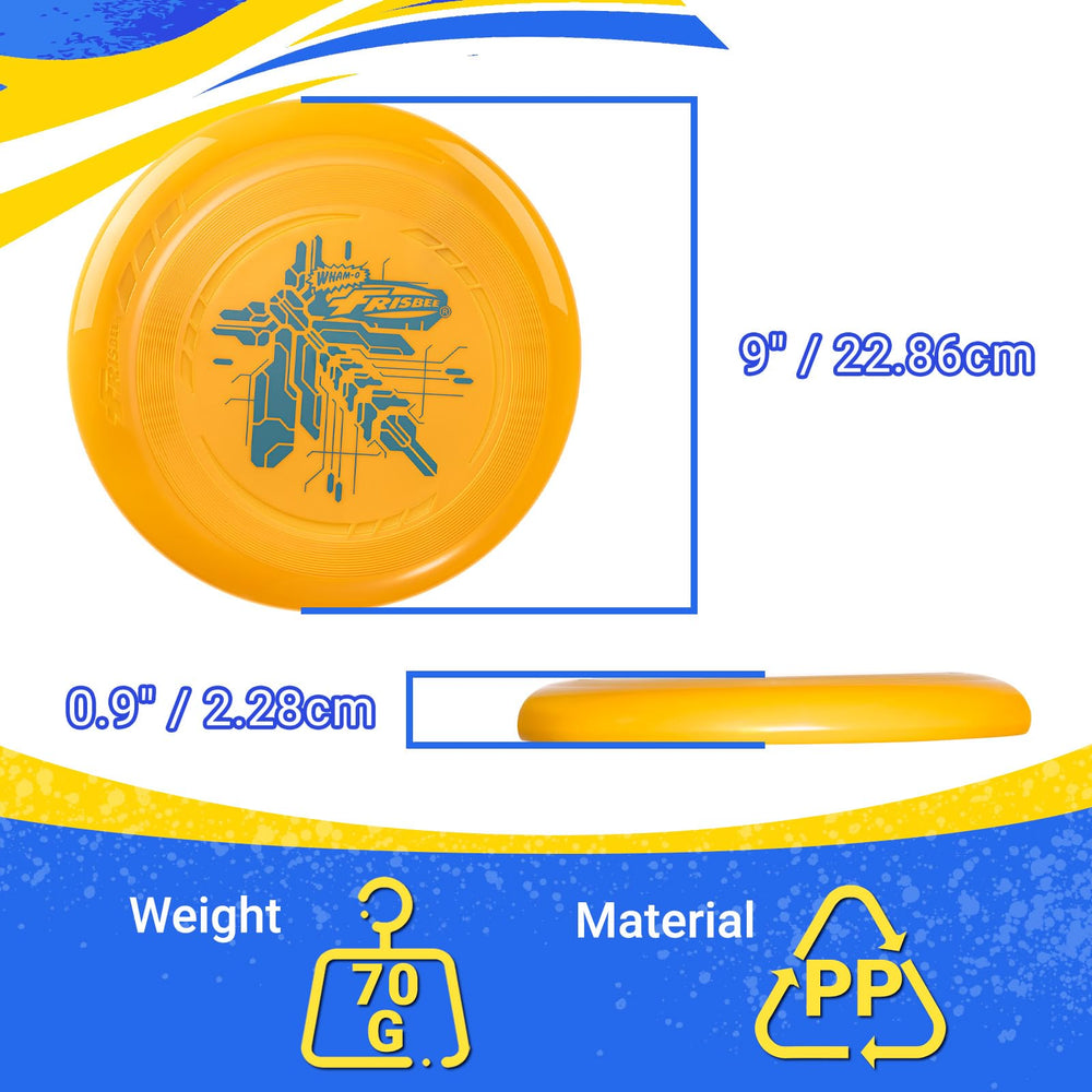 Frisbee Go 70g disc is lightweight and easy to toss.