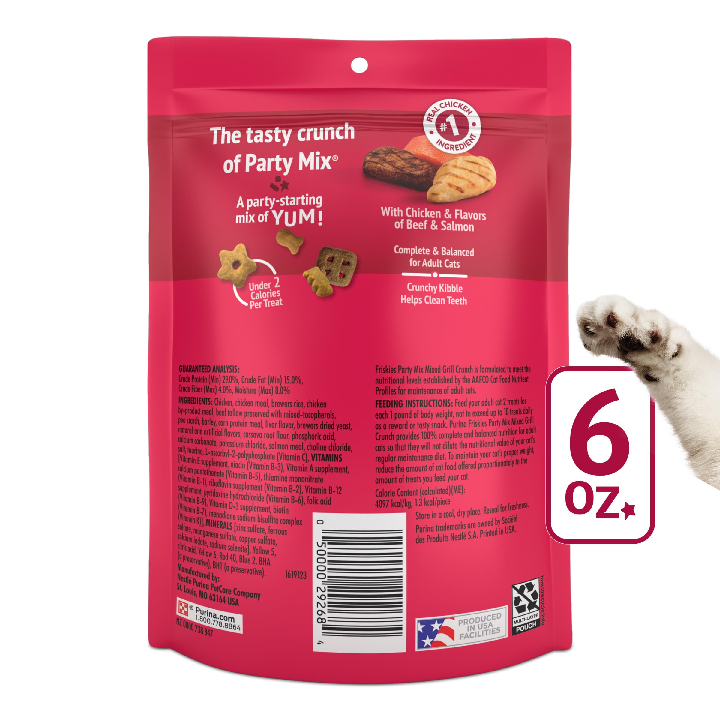 Friskies Cat treats reward-time scene conveys bonding moments with your cat.
