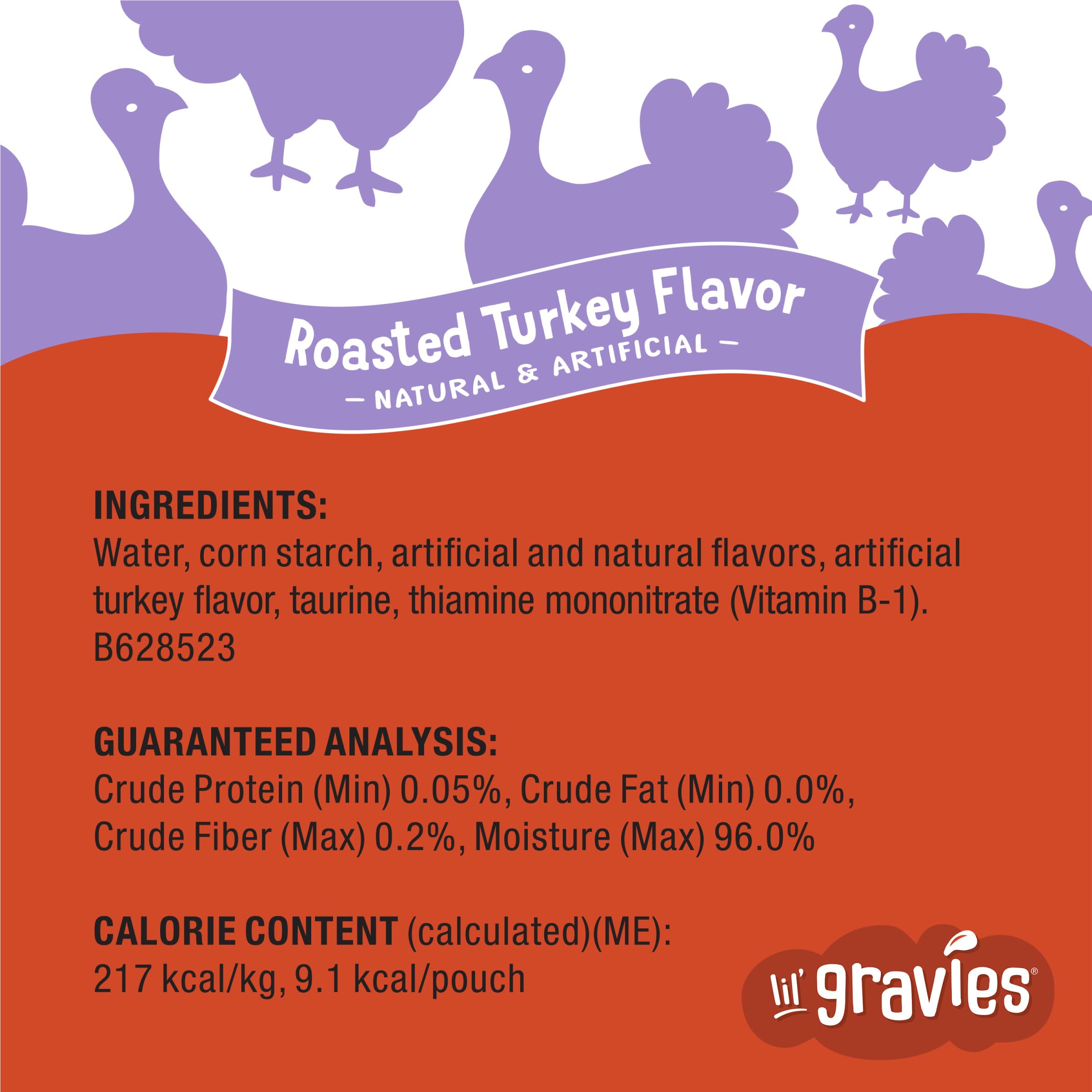 Friskies Lil' Gravies serving pouch in bowl facilitates quick mealtime prep