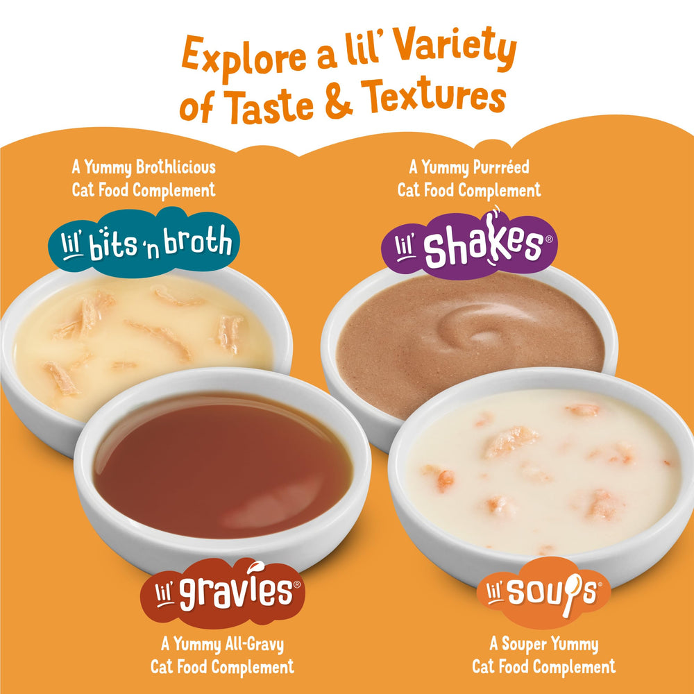 Friskies Lil' Soups Purina-backed quality adds reliable pet-food reputation