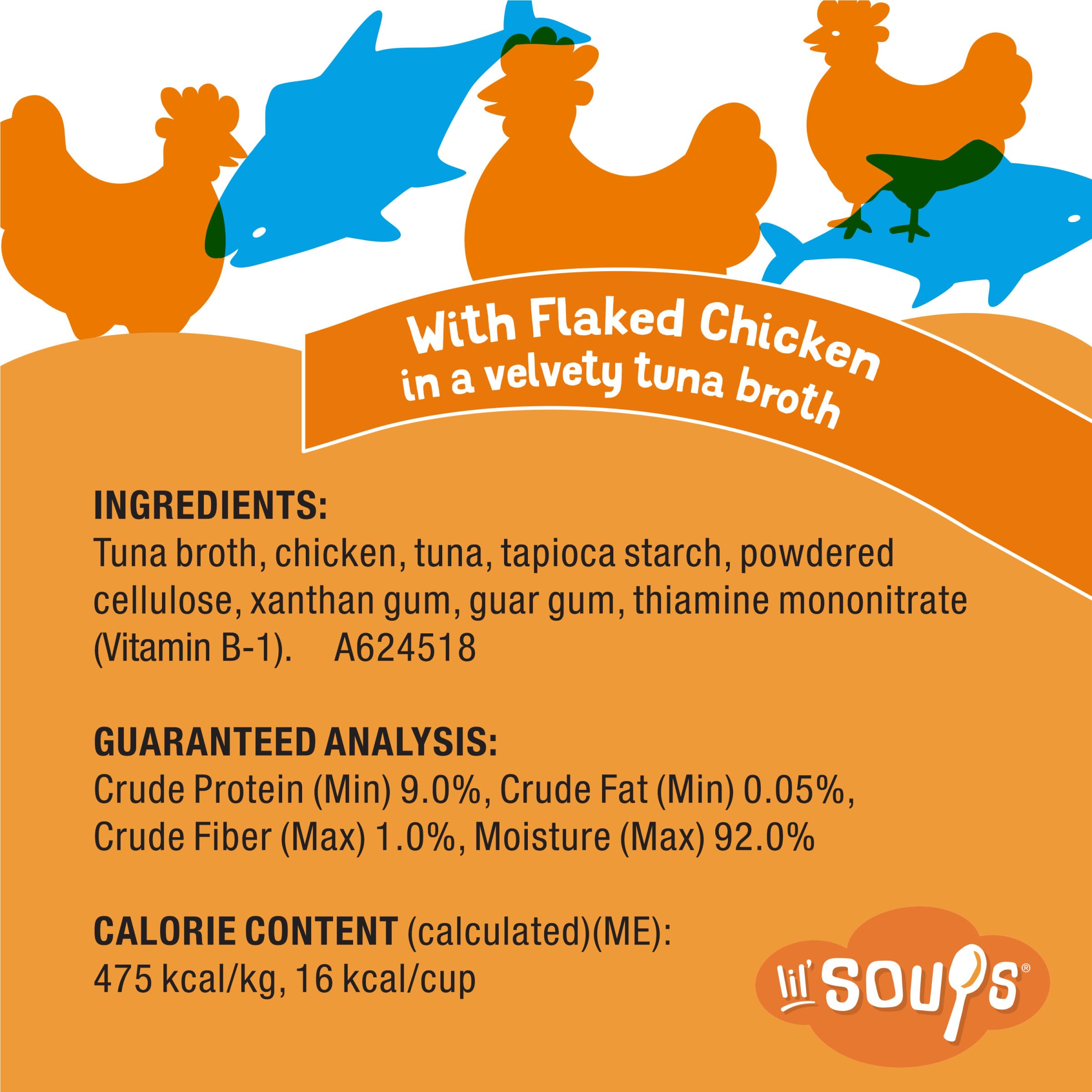 Friskies Lil' Soups single-serving cup simplifies serving and reduces leftovers