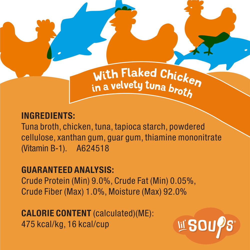 Friskies Lil' Soups single-serving cup simplifies serving and reduces leftovers
