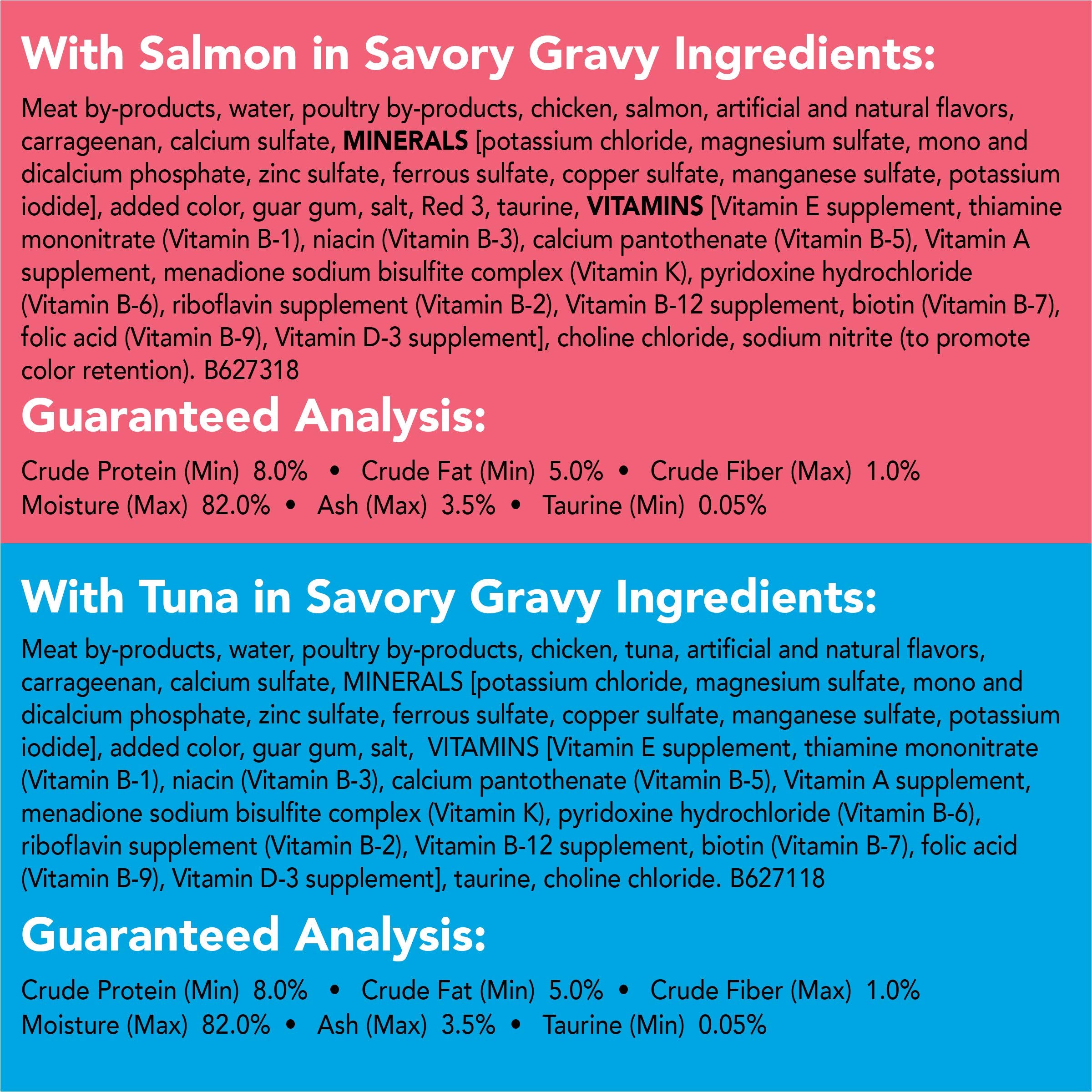 Friskies pate tuna dish mixed to show ocean-fresh flavor