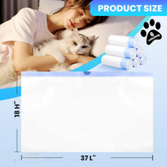 Frnoip leakproof odor-locking bags help keep the litter area fresh.