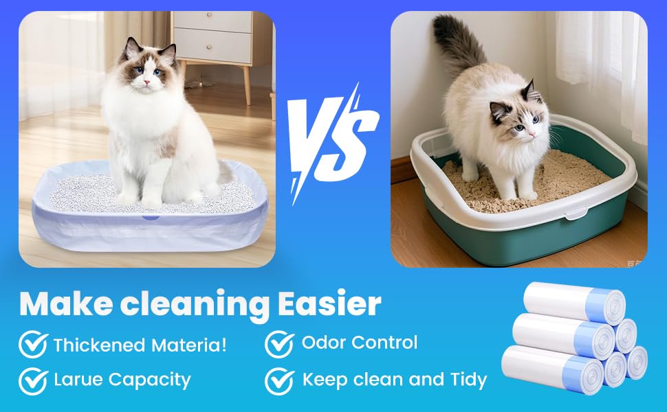 Frnoip satisfaction guarantee for durable litter liners